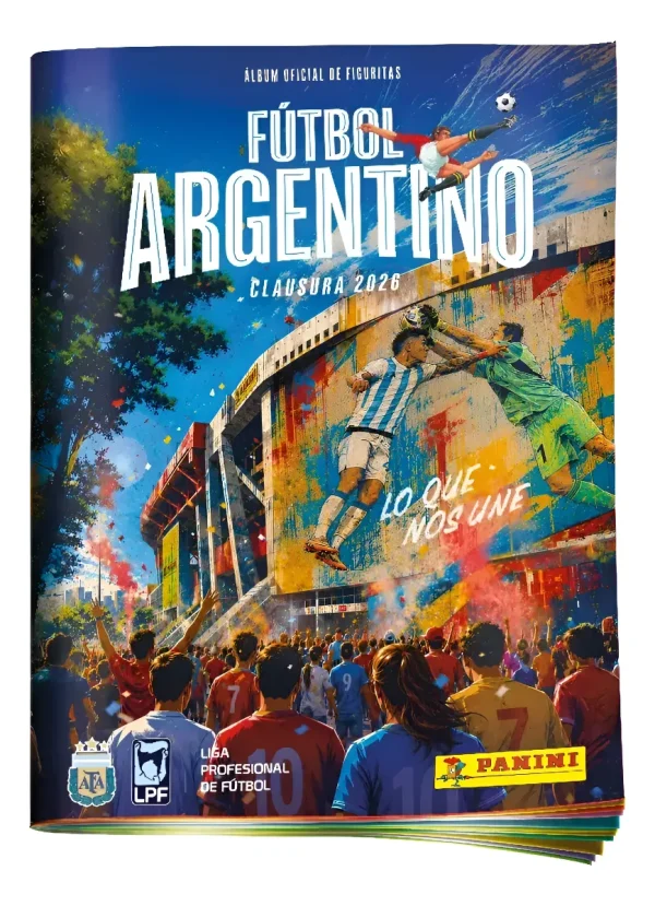 169620 ALBUM FIGURITAS FUTBOL ARGENTINO 2026 PANINI - Imagen 1