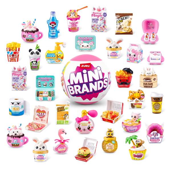 BOLA MINI BRANDS SNAKS CREATE  ZURU - Imagen 2