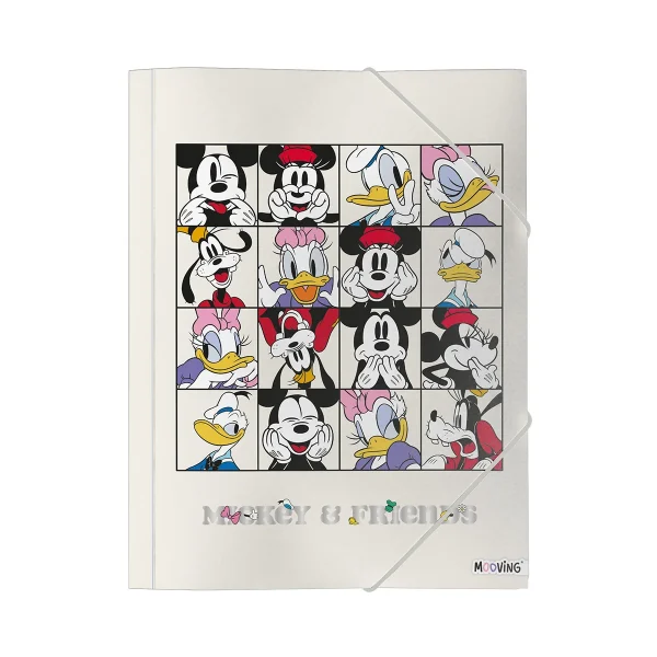 CARPETA 3 SOLAPAS OFICIO MICKEY & FRIENDS  MOOVING - Imagen 2