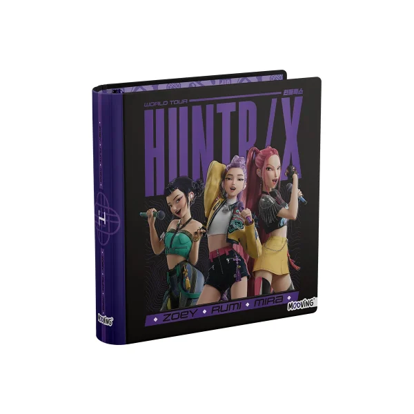 170012-2 CARPETA 3X40 LAS GUERRERAS K-POP MOOVING - Imagen 1