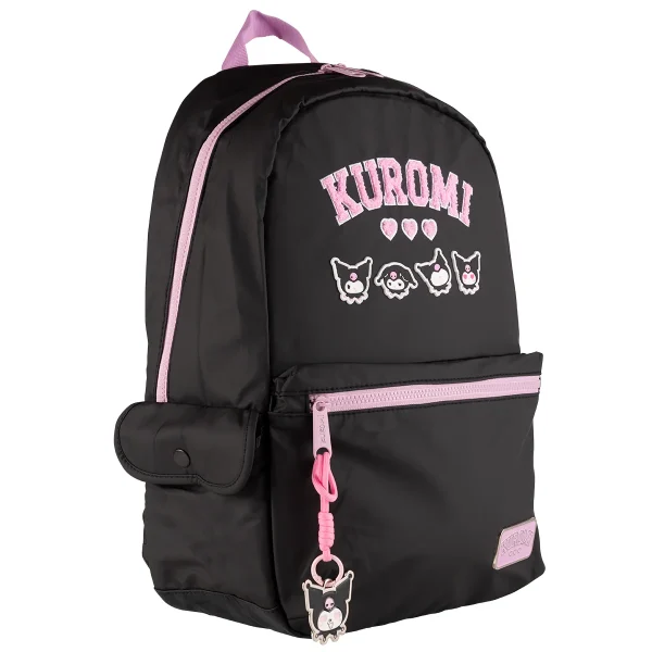 MOCHILA ESPALDA KUROMI BLACK  MOOVING - Imagen 1