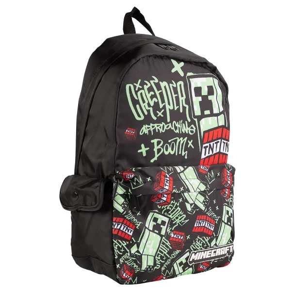 170086 MOCHILA ESPALDA MINECRAFT CREEPER MOOVING - Imagen 1