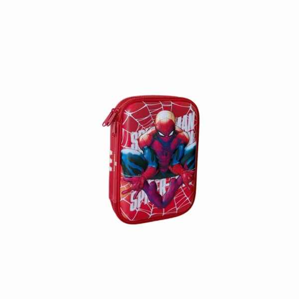 CARTUCHERA DOBLE EVA 2 PISOS SPIDERMAN  MOOVING - Imagen 1