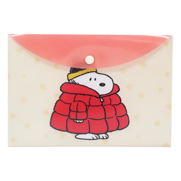 SOBRE A5 CON BOTON SNOOPY  MOOVING - Imagen 1