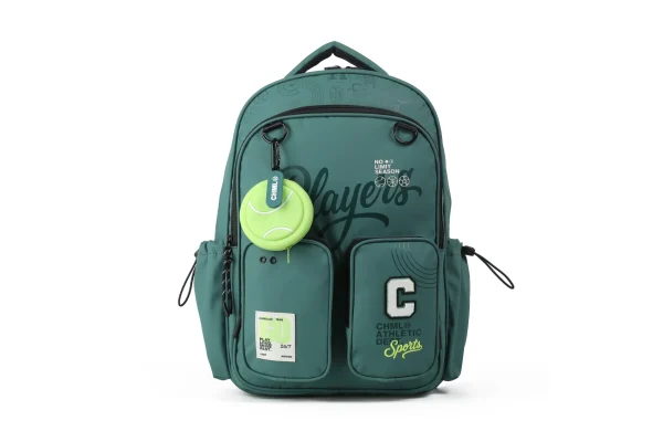 MOCHILA ESPALDA 17 PULGADAS   PLAYERS TENIS   CHIMOLA - Imagen 1