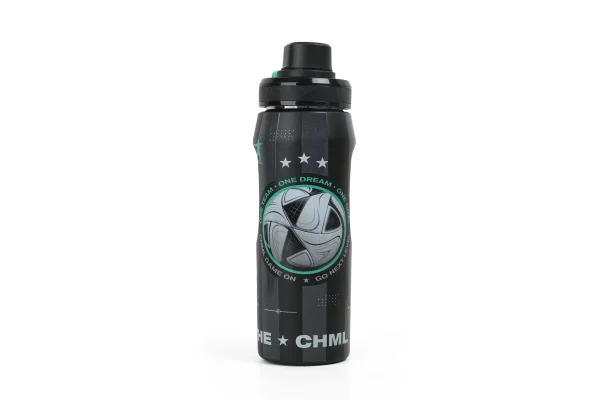 BOTELLA WIN 600 ML FUTBOL NEGRA   CHIMOLA - Imagen 2