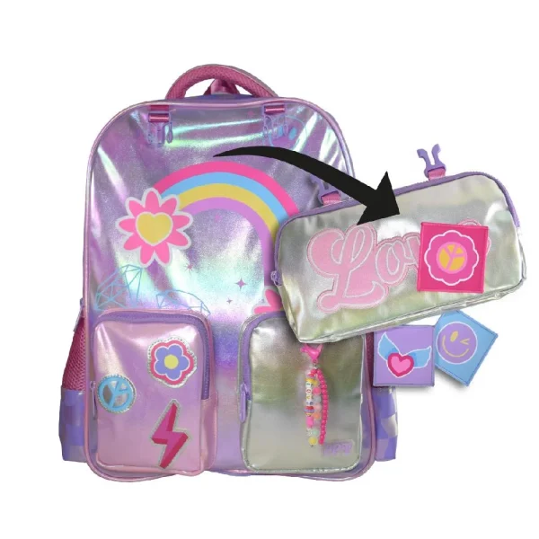 170645_2 MOCHILA ESPLADA 17 PULGADAS PAZ Y AMOR PHI PHI TOYS - Imagen 1