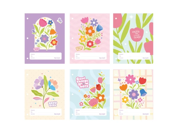 170670 SEPARADORES N°3 FLOWER POP TRIPULANTE - Imagen 1