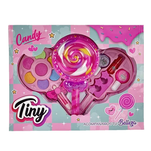 165012 SET DE MAQUILLAJE PALETA SOMBRAS Y ESMALTES EN CAJA SEBIGUS - Imagen 1