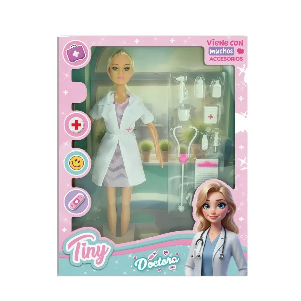 MUÑECA DOCTORA   TINY - Imagen 2