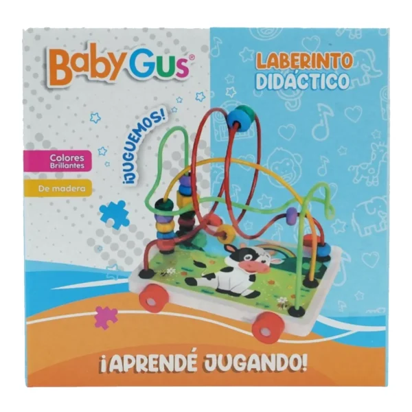 LABERINTO PRONO DE MADERA BABYGUS - Imagen 1