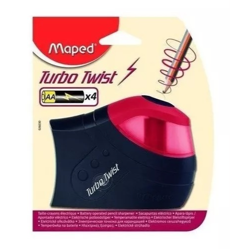 107363 SACAPUNTA PLASTICO TURBO TWIST BLISTER - Imagen 1