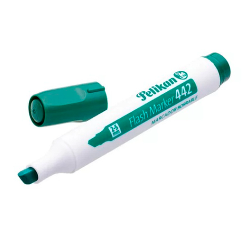 MARCADOR PARA PIZARRA 442 VERDE X UNIDAD PELIKAN
