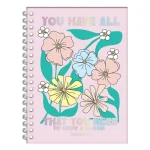 CUADERNO 16X21 TAPA DURA COMO QUIERES X 48 HOJAS