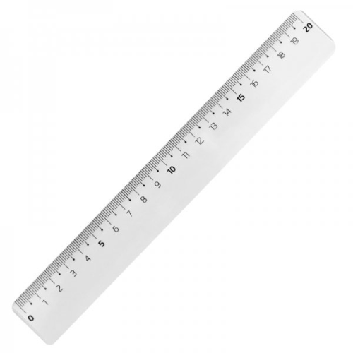 108355 REGLA 20 CM-CRISTAL - Imagen 1