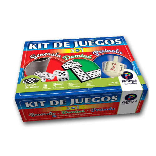 108742 JUEGOS KIT 3 en 1 GENER.DOM.PERINOLA - Imagen 1