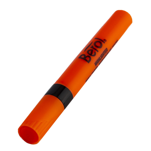 109607 RESALTADOR NARANJA X UNIDAD DSC - Imagen 1