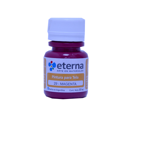 111324 PINTURA TELA X 37 ML MAGENTA - Imagen 1