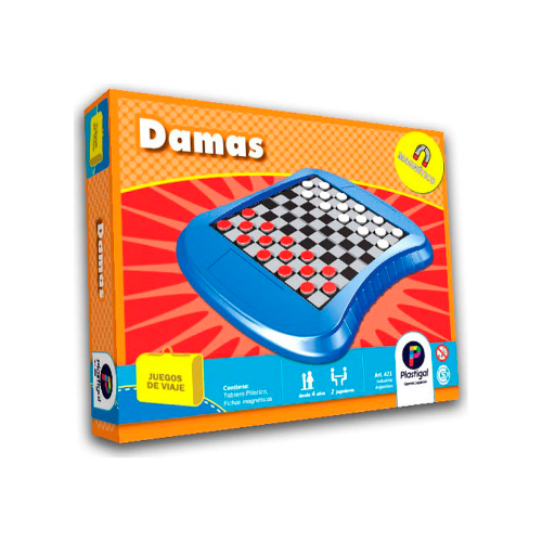 111717 JUEGOS DE DAMAS MAGNETICO - 421 - Imagen 1