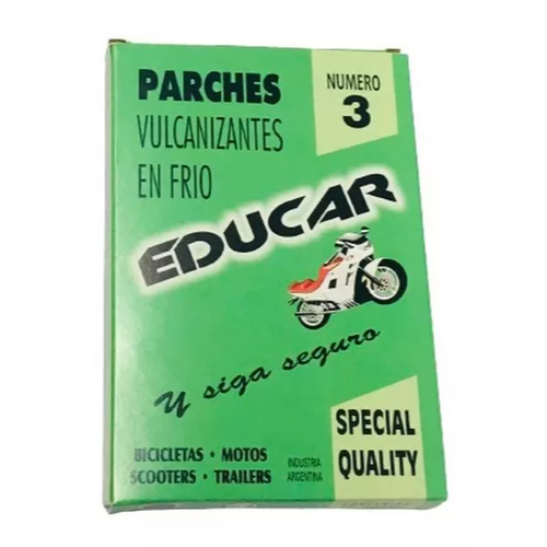 112803 PARCHE N°3 CAJA X 50 UNIDADES - Imagen 1