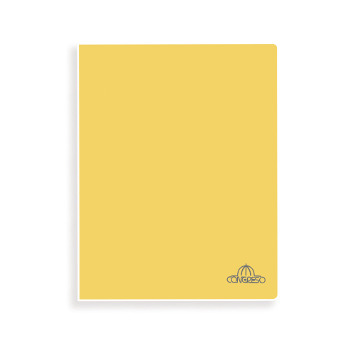 CARPETA A4 CARATULA AMARILLO CONGRESO