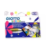 MARCADOR DECOR METAL X 5 UNIDADES GIOTTO