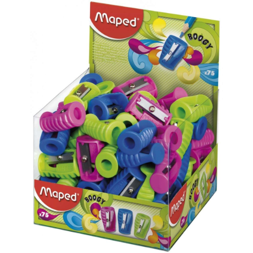 114574 SACAPUNTA PLASTICO BOOGY 1 ORIFICIO RESERVA DISPLAY DSC - Imagen 1