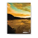 CUADERNO 29.7 CON ESPIRAL TERRA X 80 HOJAS RAYADAS AMERICA - Imagen 2