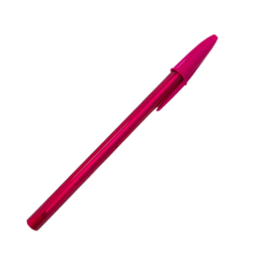 BOLIGRAFO CRISTAL FASHION 1.2 PINK X UNIDAD BIC