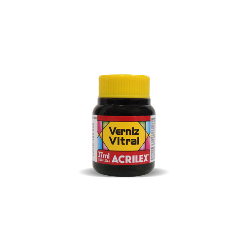 BARNIZ VITRAL X 37 ML AZUL TURQUESA ACRILEX