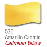 BARNIZ VITRAL X 37 ML AMARILLO CADMIO ACRILEX - Imagen 2
