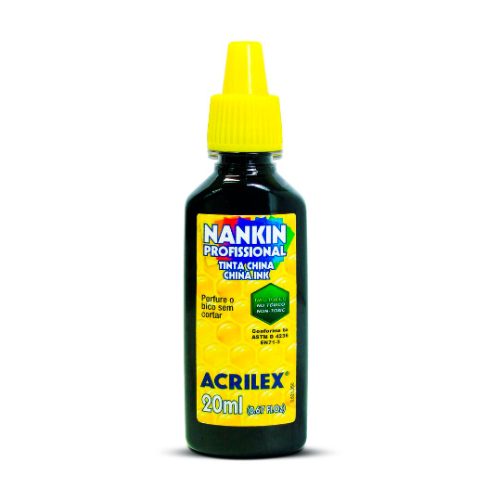 TINTA CHINA X 20 ML NEGRO ACRILEX