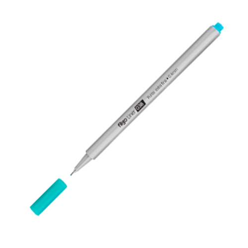MICROFIBRA LINER 038 0.4 VERDE AGUA X UNIDAD FILGO