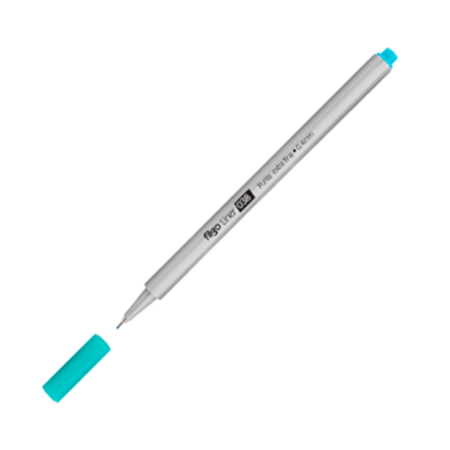 MICROFIBRA LINER 038 0.4 TURQUESA X UNIDAD FILGO