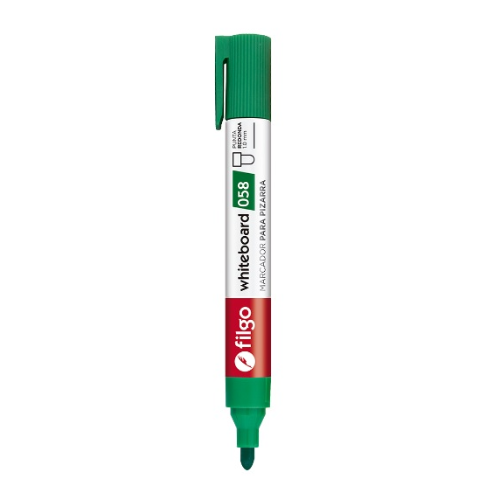 MARCADOR PARA PIZARRA 058 VERDE X UNIDAD FILGO