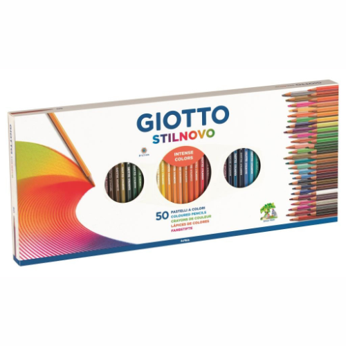 LAPIZ COLOR STILNOVO X 50 UNIDADES GIOTTO