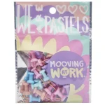 PINS PASTEL PUSH X 50 UNIDADES MOOVING