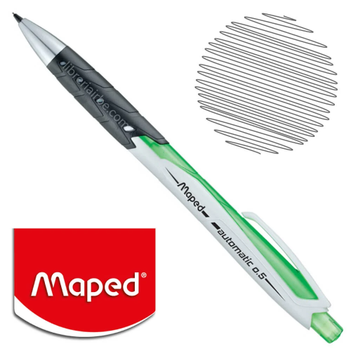 129581 PORTAMINA 0.5 MM VERDE AUTOM X UNIDAD DSC - Imagen 1