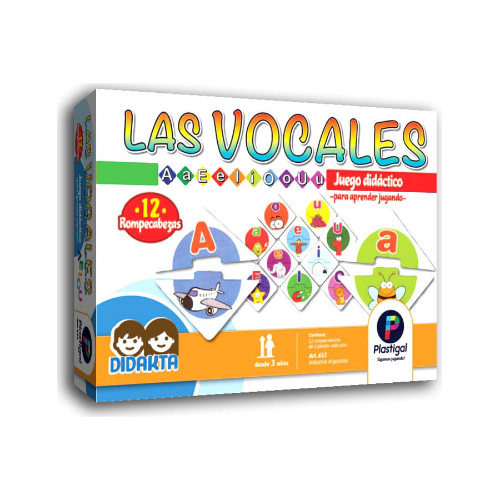 130583 JUEGOS LAS VOCALES -612 - Imagen 1