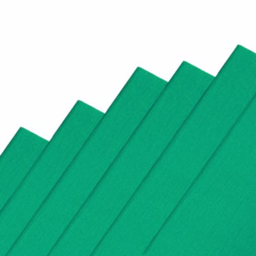 PAPEL CREPE VERDE OSCURO X UNIDAD MARISCAL