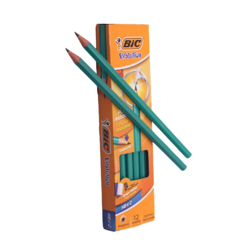 LAPIZ NEGRO HB X 12 UNIDADES BIC