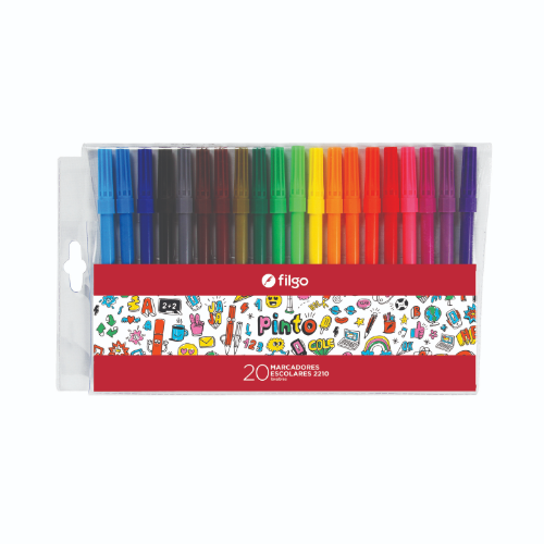 MARCADOR PINTO 2210 ESTUCHE X 20 UNIDADES FILGO