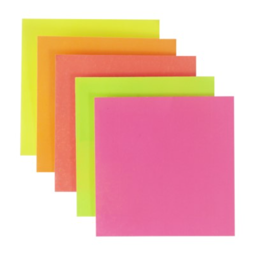 PAPEL GLACE FLUOR X 5 HOJAS AJMECHET