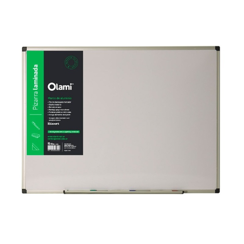 PIZARRA 45X60 BLANCA LAMINADA OLAMI