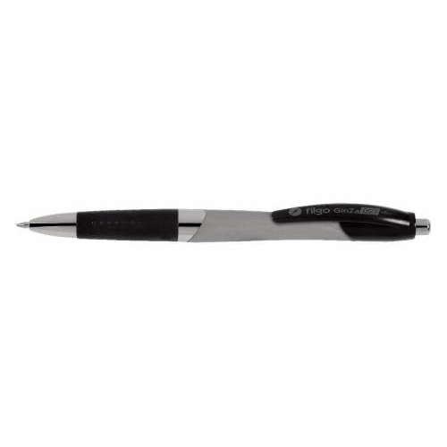 BOLIGRAFO RETRACTIL GINZA 1.0 NEGRO X UNIDAD FILGO