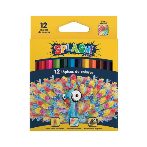 135446 LAPIZ COLOR X 12 UNIDADES CORTOS-FABER - Imagen 1