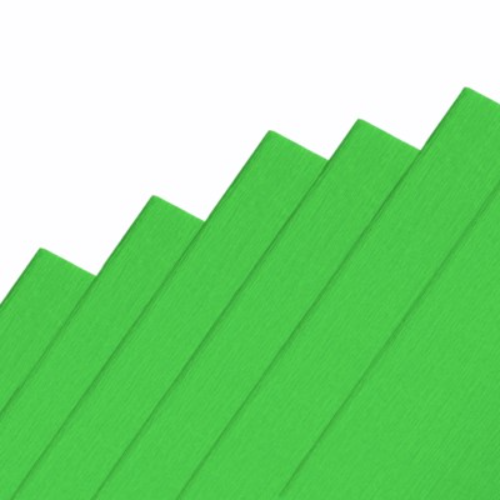 PAPEL CREPE VERDE MANZANA X UNIDAD MARISCAL
