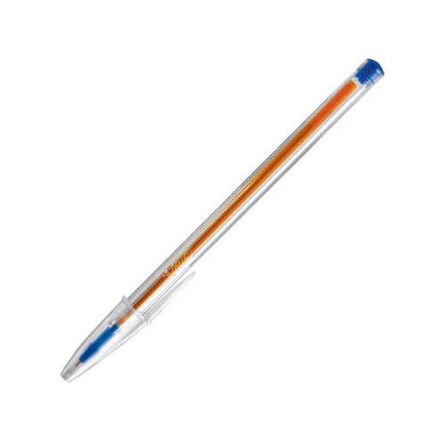 BOLIGRAFO CRISTAL PRECISION 08 AZUL X UNIDAD BIC