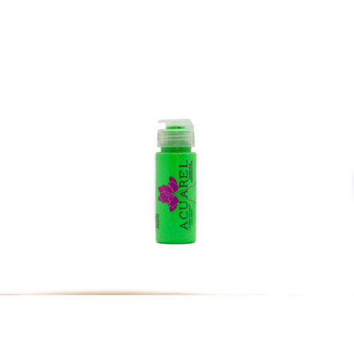 ACRILICO DECORATIVO X 60 CC VERDE FLUO ACUAREL