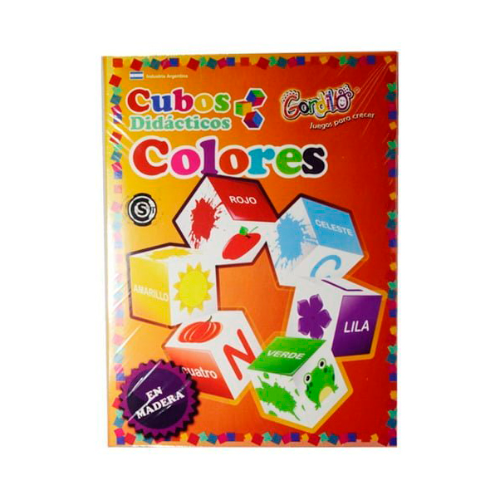 136089 JUEGOS CUBOS COLORES - Imagen 1